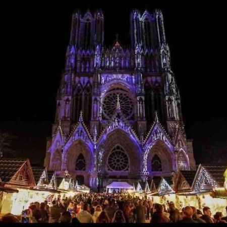 Reims Centre-Ville - 2 Chambres - 6 Personnes Au 1 Er Etage Eksteriør bilde