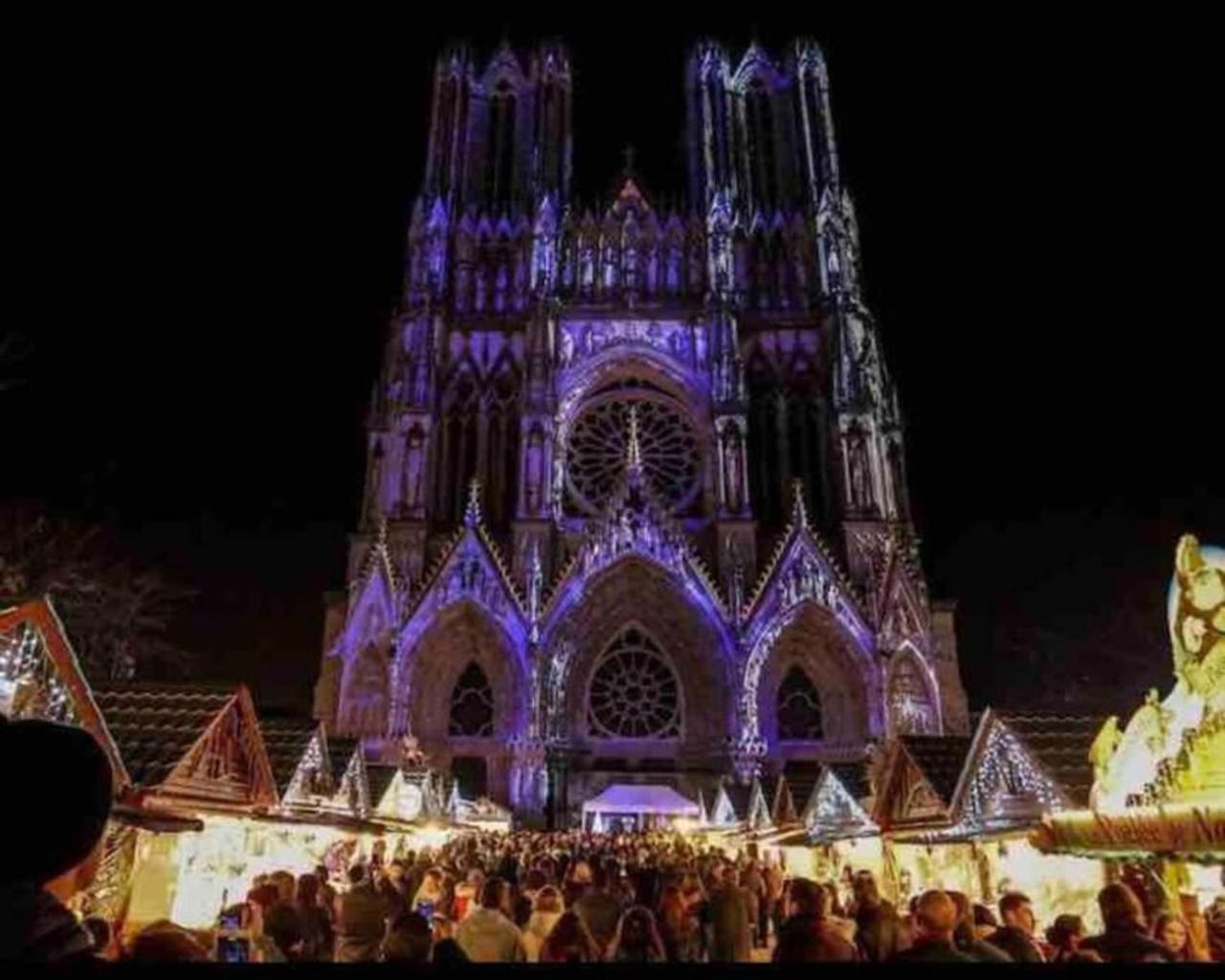 Reims Centre-Ville - 2 Chambres - 6 Personnes Au 1 Er Etage Eksteriør bilde