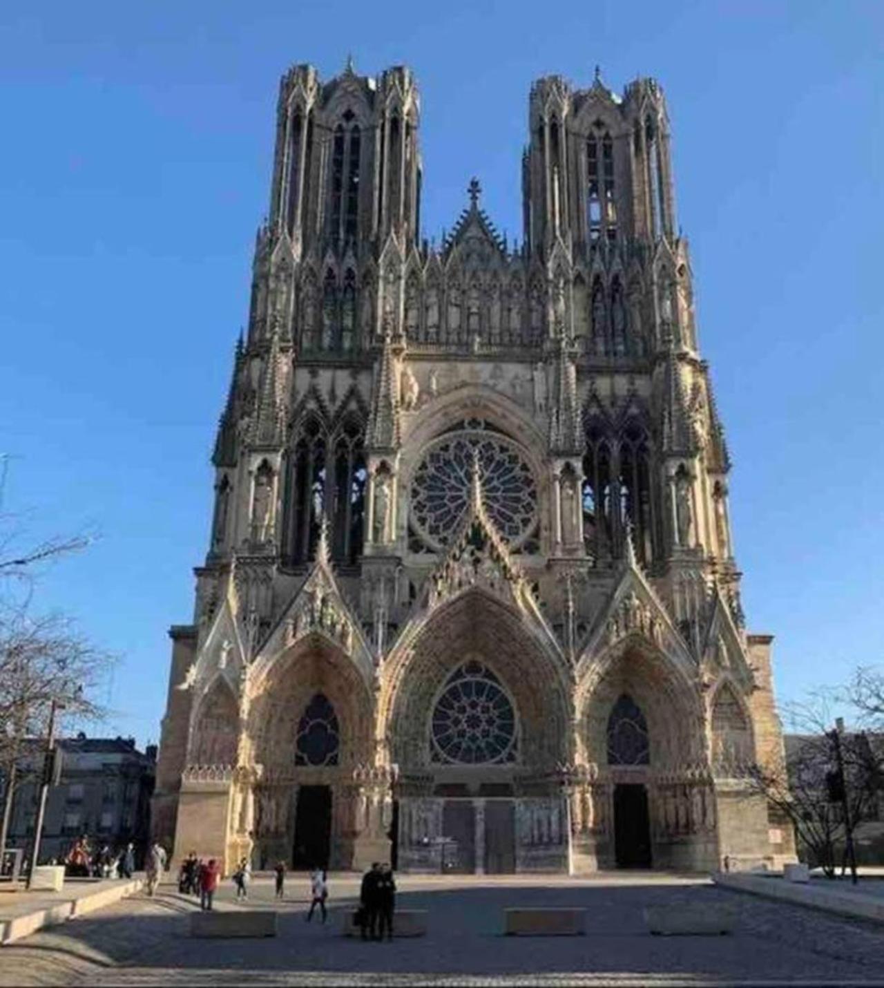 Reims Centre-Ville - 2 Chambres - 6 Personnes Au 1 Er Etage Eksteriør bilde